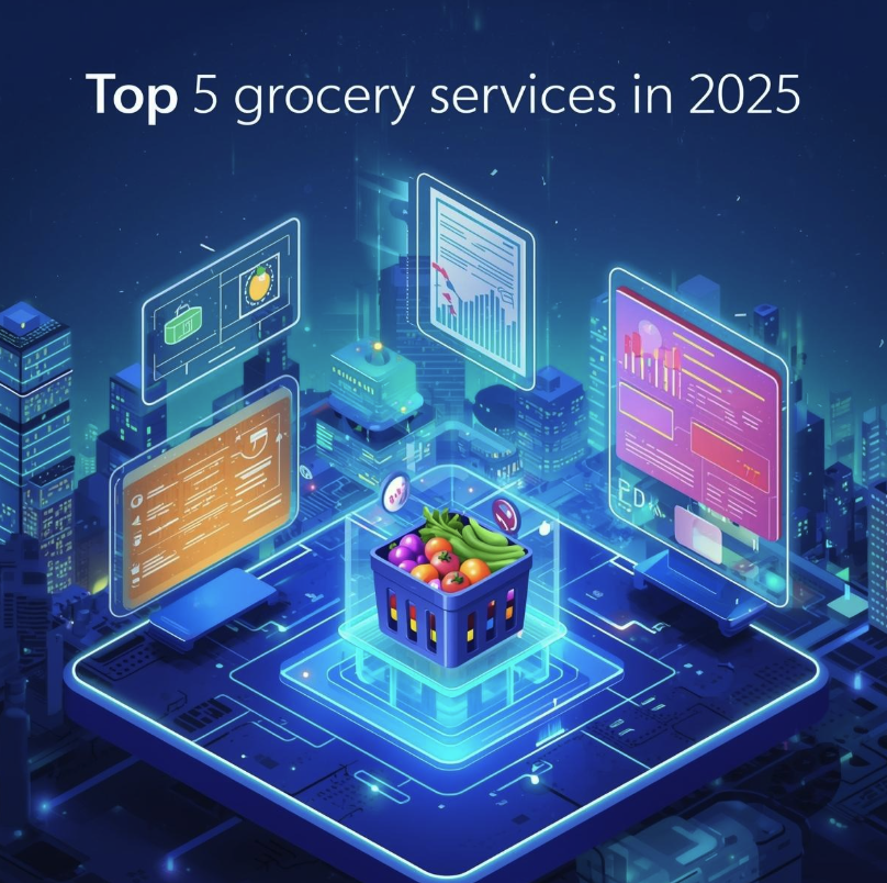 Top 5 grocery delivery services